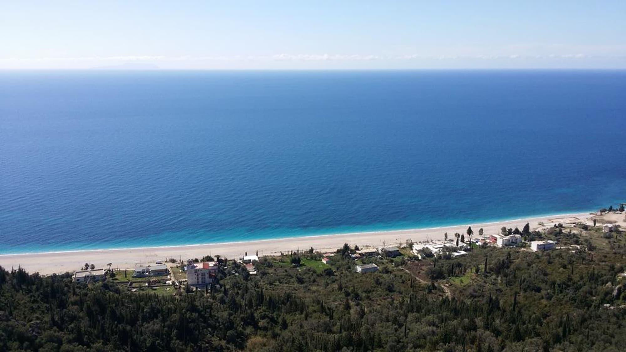 Blue Boutique Hotel Dhermi Bagian luar foto