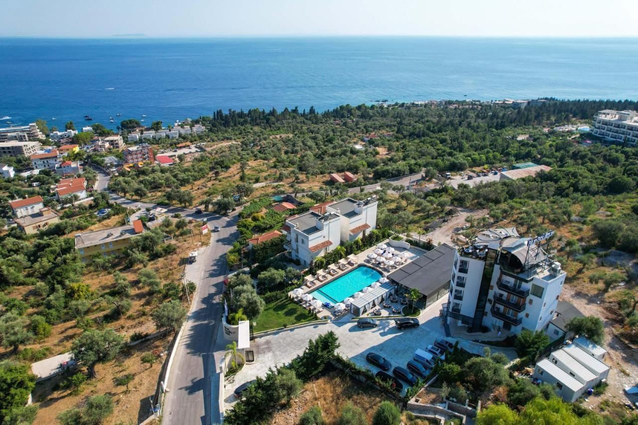 Blue Boutique Hotel Dhermi Bagian luar foto
