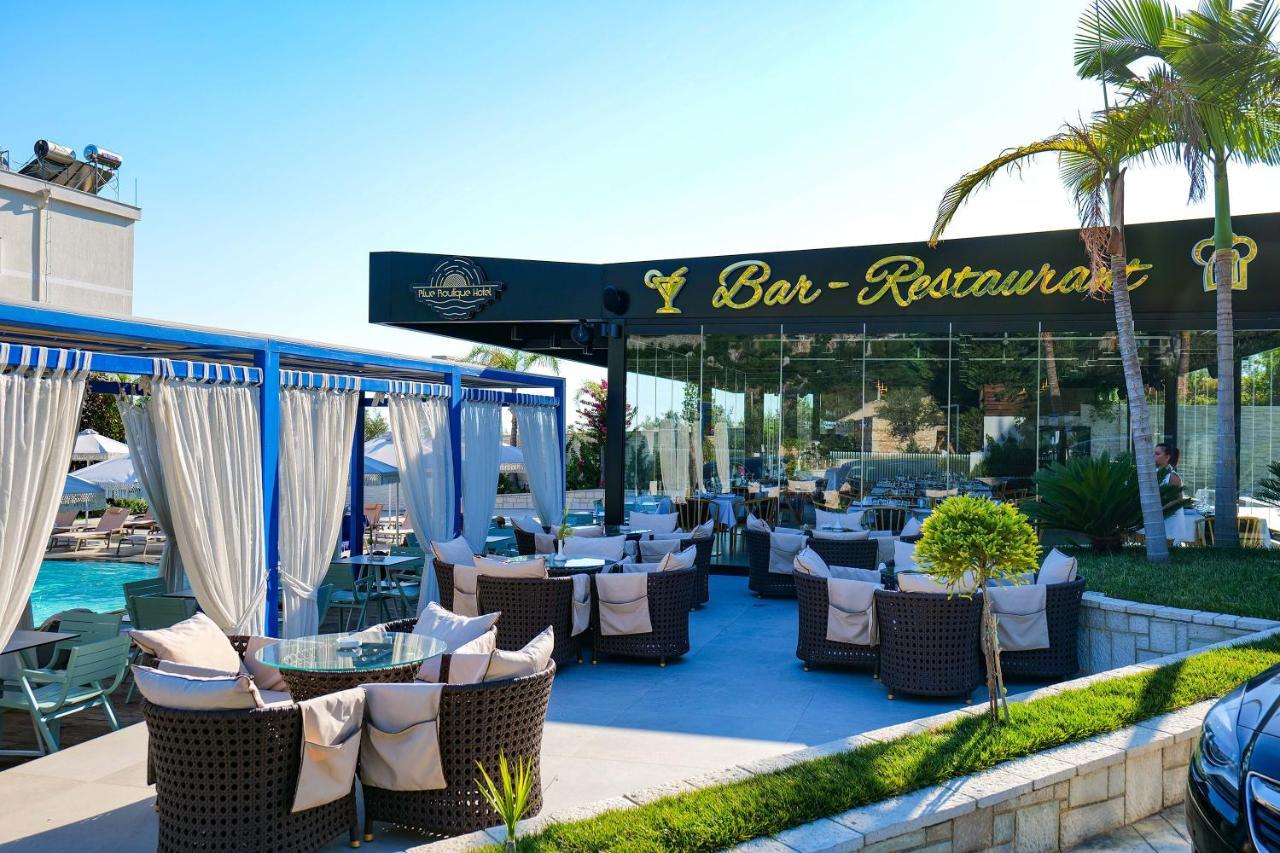 Blue Boutique Hotel Dhermi Bagian luar foto