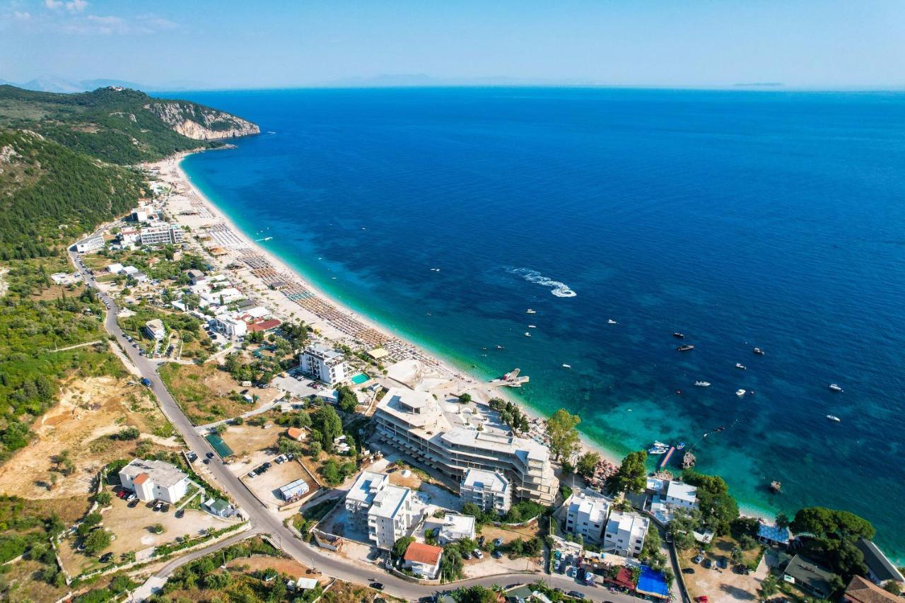 Blue Boutique Hotel Dhermi Bagian luar foto