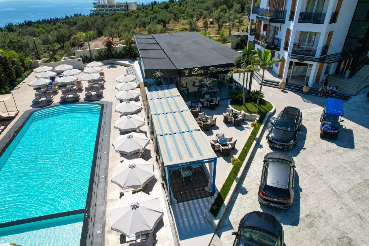 Blue Boutique Hotel Dhermi Bagian luar foto