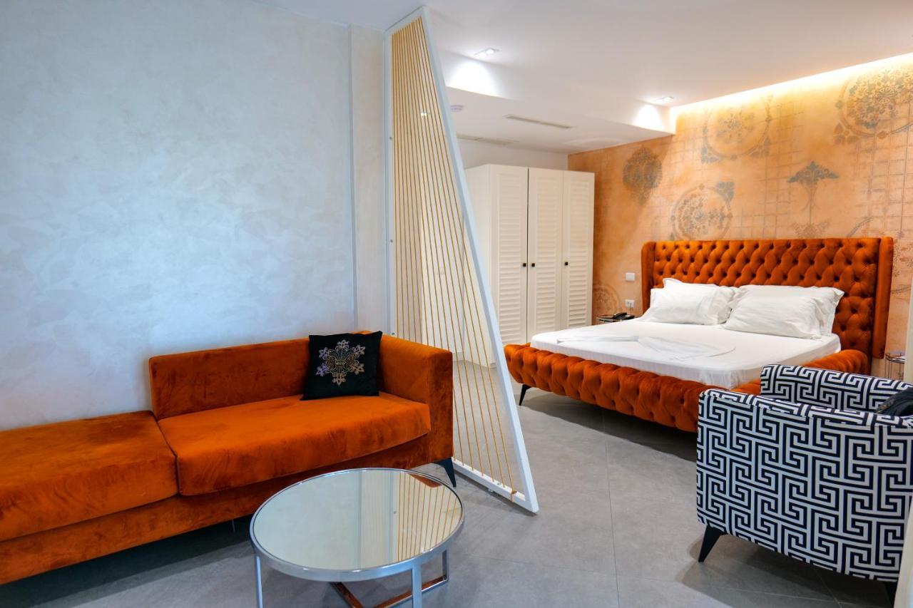Blue Boutique Hotel Dhermi Bagian luar foto