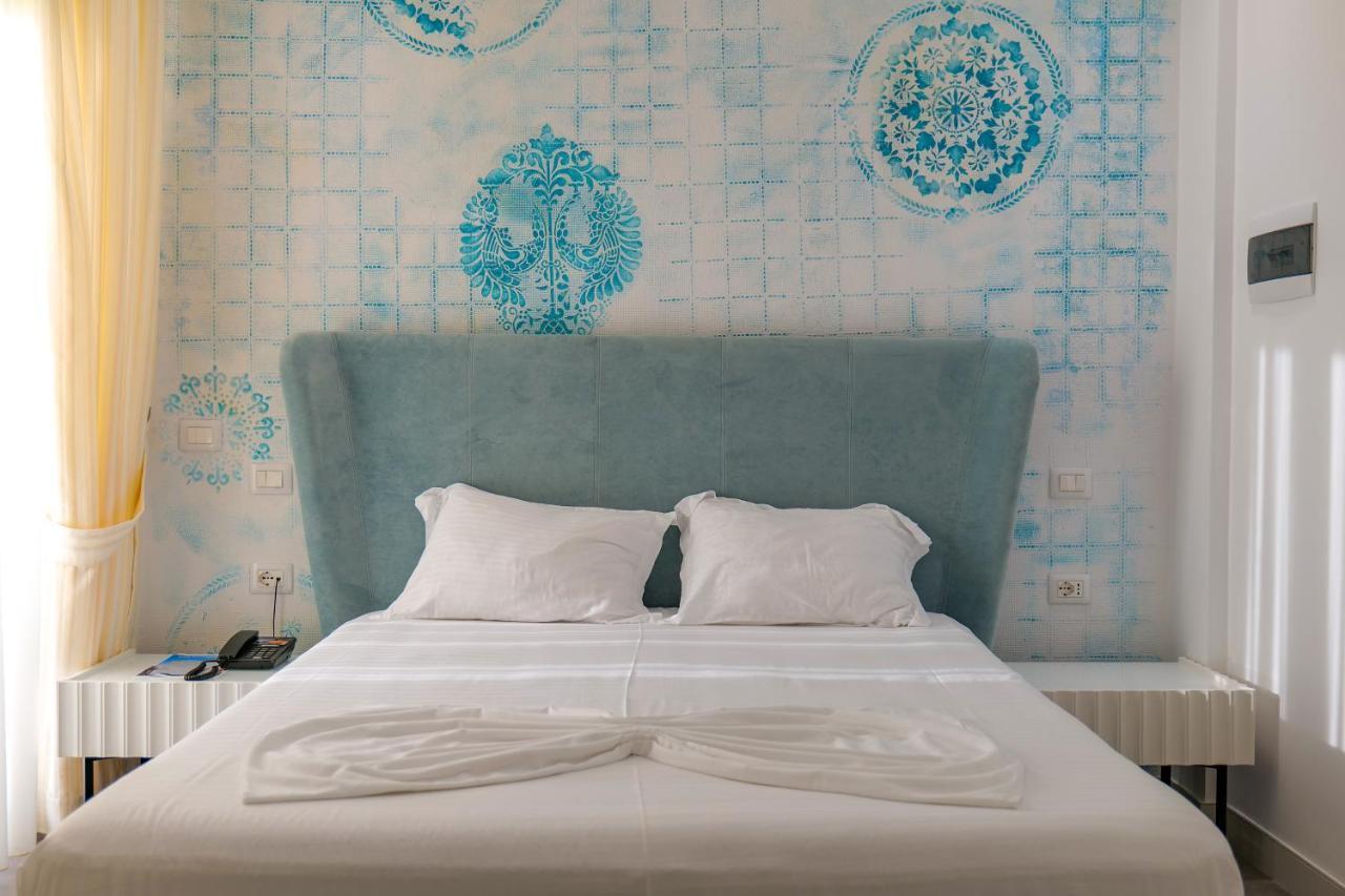 Blue Boutique Hotel Dhermi Bagian luar foto